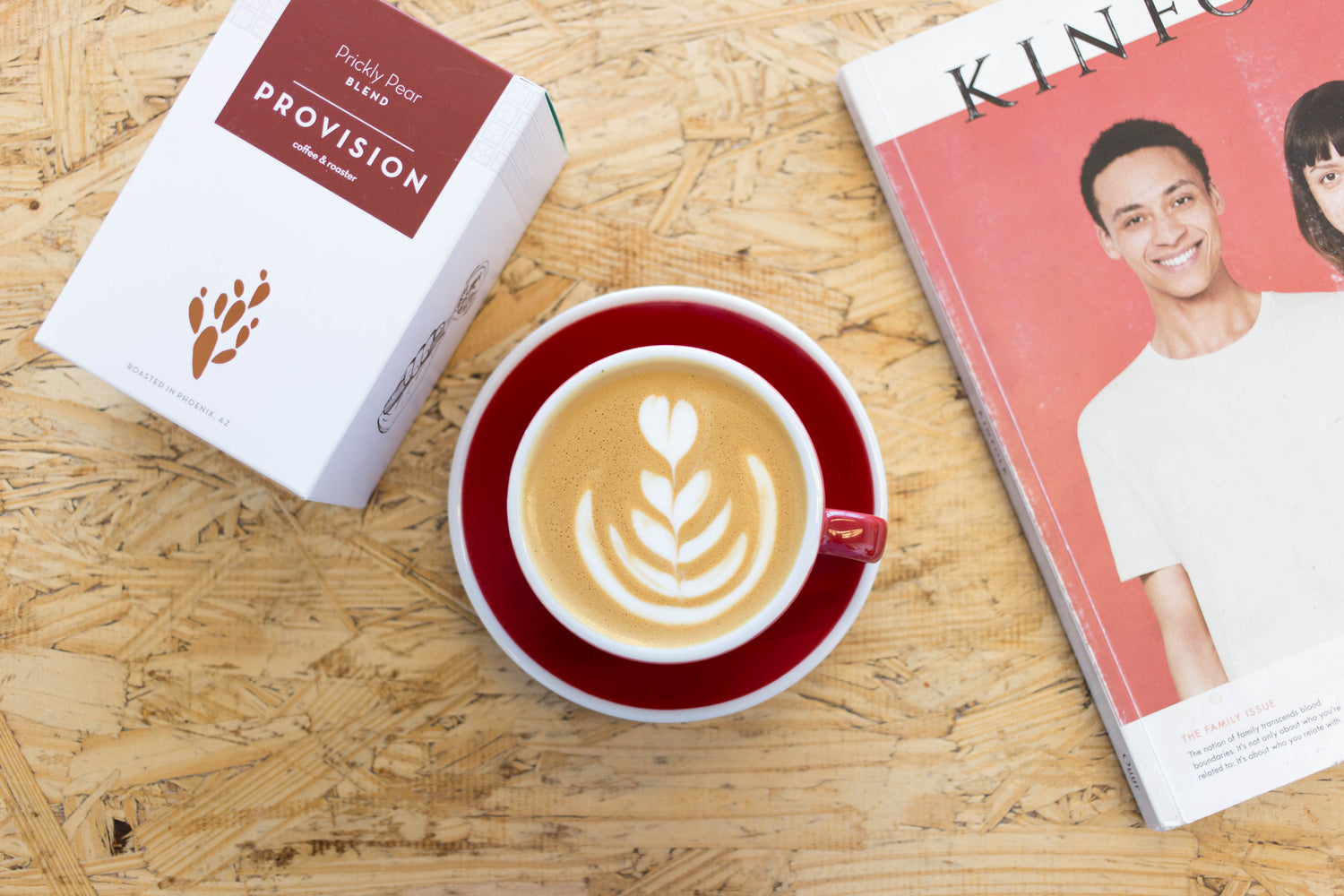 Latte with Provision Coffee